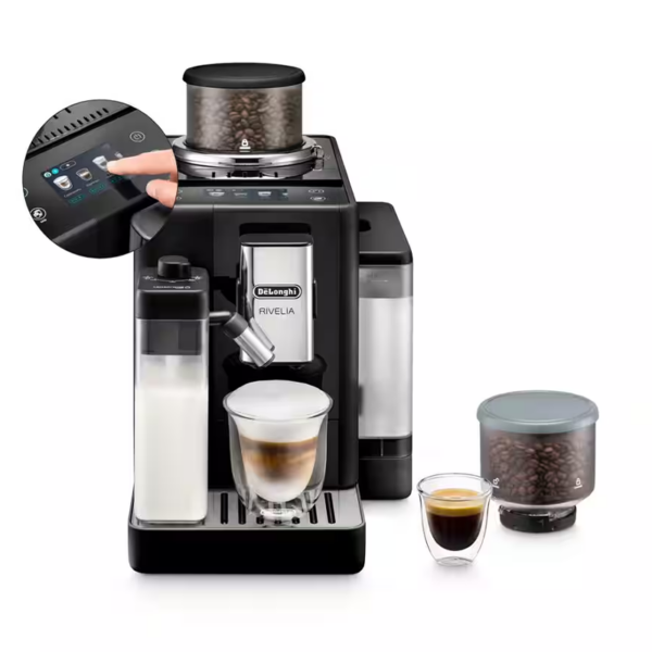 DELONGHI AUTOMATIC ESPRESSO & CAPPUCINO MACHINE RIVELIA