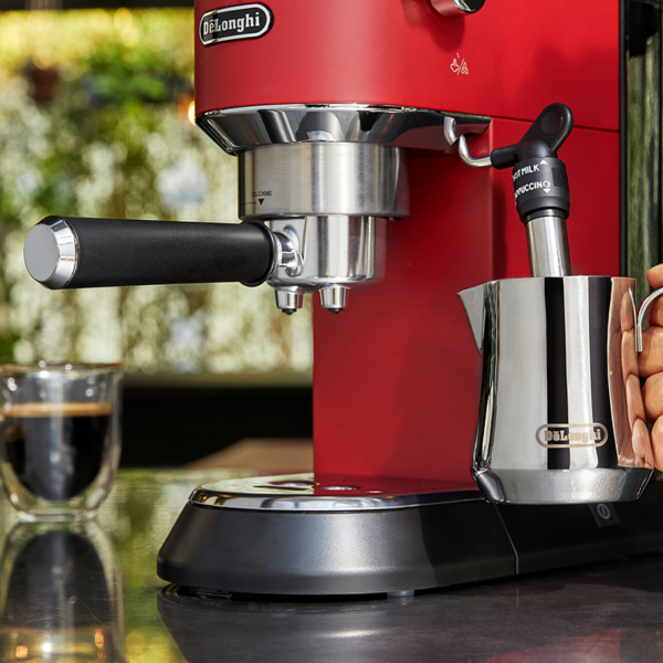 DELONGHI ESPRESSO CAPPUCINO DEDICA RED Hajj Electronics