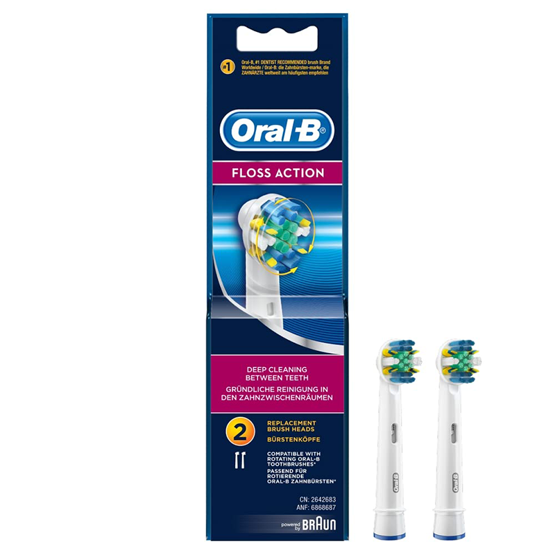 ORAL-B FLOSS ACTION BRUSH HEADS - Hajj Electronics