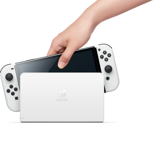 NINTENDO SWITCH OLED WHITE - Hajj Electronics