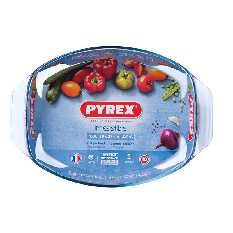 PYREX OVAL ROASTER 30x21CM - Hajj Electronics