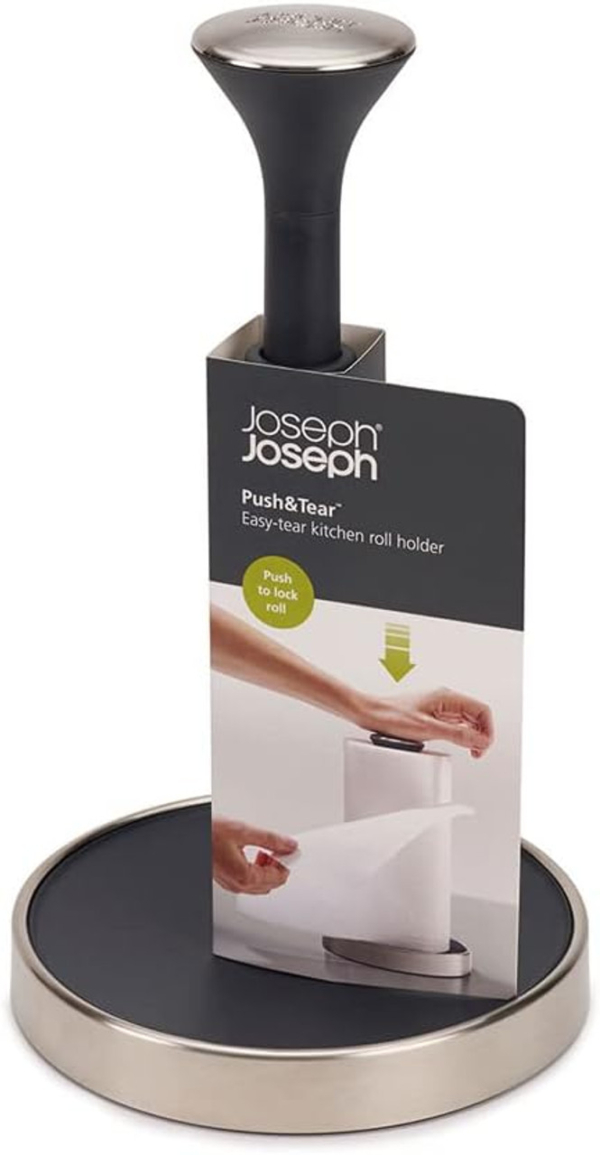 JOSEPH JOSEPH PUSH TEAR KITCHEN ROLL HOLDER Hajj Electronics