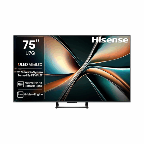HISENSE MINI LED QLED TV 75" U7 SERIES