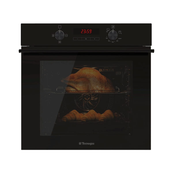 TECNOGAS GAS OVEN 60CM BLACK
