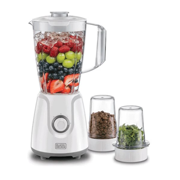 BLACK & DECKER BLENDER 400W WHITE